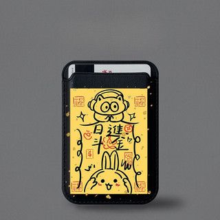 Ví đựng thẻ họa tiết Talisman Wealth-Attracting cho iPhone 11pro 12promax 13 15pro 15promax 14 14promax 14 pro 16 16plus 16 Pro Max 17 17promax 17airWallet