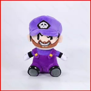 BH2 Hoạt Hình SMG3 Sang Trọng Đồ Chơi Tím SMG4 Búp Bê Nhồi Bông Quà Tặng Cho Trẻ Em Trang Trí Nhà Siêu Mairo Bros Đồ Chơi Cho Trẻ Em HB2