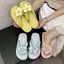 GN 2026 Mới Mùa Hè Hoa Flip Flops Dành Cho Nữ Đế Dày Thời Trang Phù Hợp Với Dép Đi Biển Ngoài Trời NG