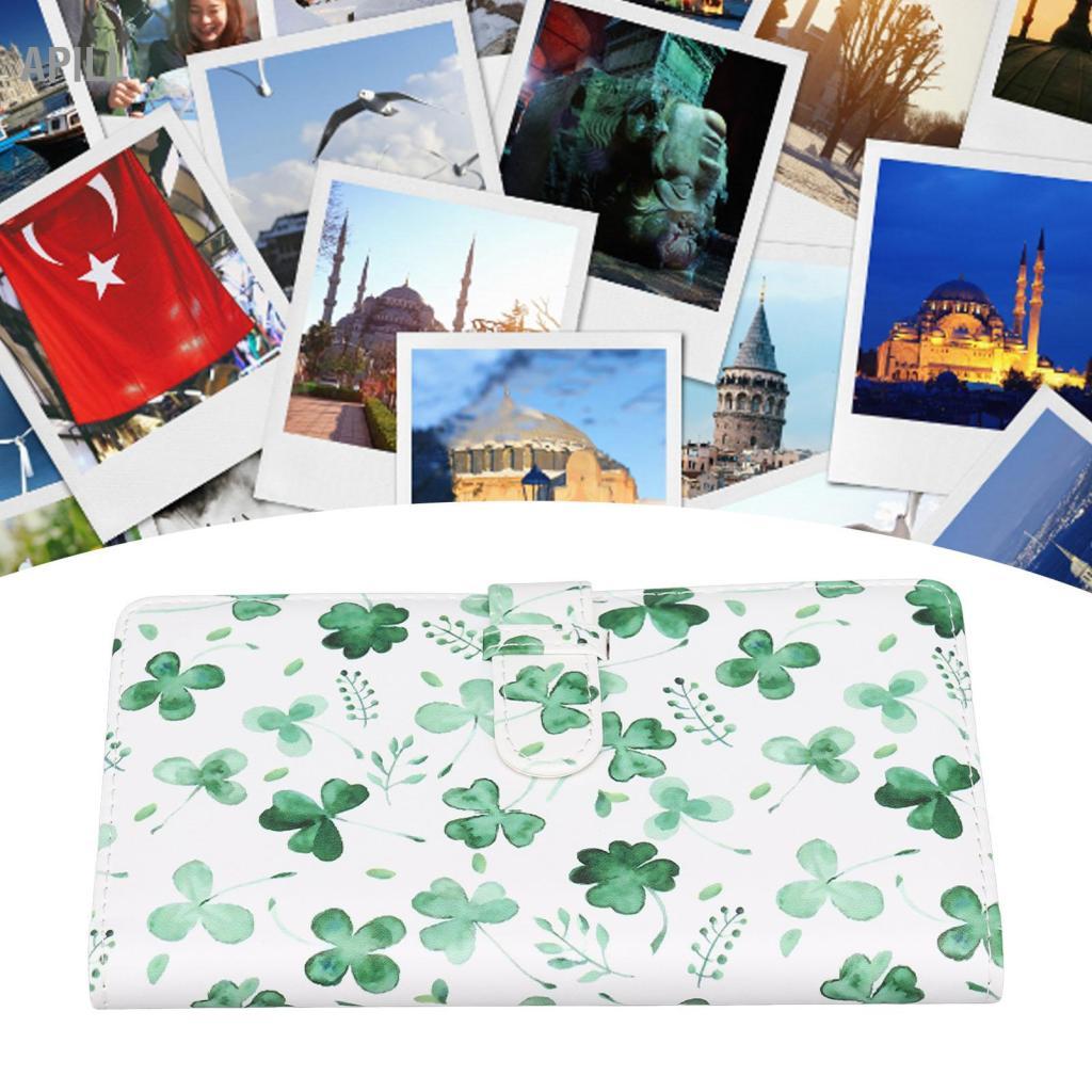 Apill 96 Pockets 3in Album ảnh Hộp lưu trữ ảnh tức thì đa chức năng mini cho 11 9 7s 25 70 90 (Bơ)