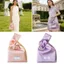 Túi đeo tay OLVIDO, Túi đựng đồ trang sức phong lan satin pha lê, Túi xô nhỏ cầm tay sáng bóng thanh lịch cổ điển cho bé gái nữ