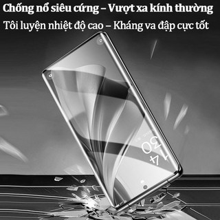 Kính cường lực cong full màn hình OPPO Reno 4 5 6 7 8 9 10 11 12 13 14 F Pro 5G 5Z 6Z 7Z 8Z 8T Plus — Chống nổ chống sốc