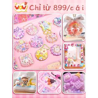 Set Hạt Trang Trí Cute Siêu Xinh, Combo Phụ Kiện DIY Đa Mẫu, Chất Lượng Cao