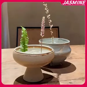 Bình hoa nghệ thuật JASMINE nổi, thủy canh, sắp xếp hoa, giá đỡ trong nhà, trang trí nội thất