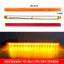 Dải đèn LED nhấp nháy VN, Thích hợp cho xe tải, Đèn nhấp nháy xanh đỏ, Đèn đuôi xe tải đa chức năng 12V và 24V, Khung thay đổi, Chiếu sáng xung quanh, Bóng đèn xoay xe tải 24V.