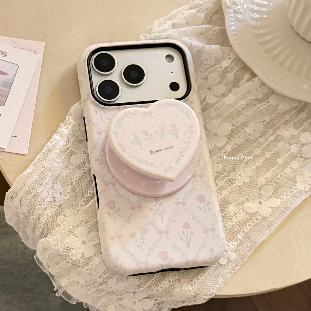 [Giao hàng nhanh] Họa tiết hoa chất lượng cao, Thích hợp cho iPhone 17 Pro Max, 17, 16, 15, 14, iPhone 13, 12, 11, Vỏ cứng có chức năng từ tính 7ZAM