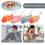Đồ chơi bóp cá Tpr tăng chậm Giảm căng thẳng Fidget Tiện ích giải nén hình cá dễ thương cho trẻ em Người lớn Đồ chơi giác quan hoàn hảo để thư giãn và tập trung Pinch Căng thẳng Ba