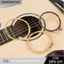 【COD】Bộ 6 dây đàn guitar acoustic màu vàng đồng, độ bền cao, giữ âm ổn định, phù hợp cho biểu diễn sân khấu.