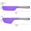 TRTR Chịu Nhiệt Silicon Thìa Chiên Chảo Xẻng Trộn Cạp Nhà Bếp Máy Nướng Dụng Cụ Tay Cầm Cạp Dụng Cụ Nấu Ăn VN