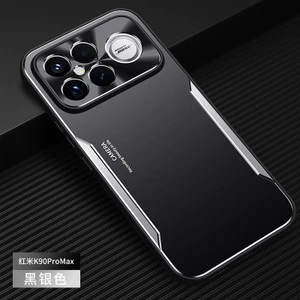Dành Cho Redmi K90 Ốp Lưng Điện Thoại K90proMax Kim Loại Mờ Mặt Sau Tấm Bảo Vệ Silicon Chống Sốc Bao Gồm Tất Cả