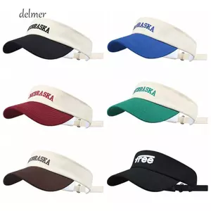 DELMER Rỗng Mũ Trên, Mũ Bóng Chày Chống Tia UV Có Thể Điều Chỉnh, Cotton Thời Trang Các Loại Màu Sắc Thoáng Khí Mũ Chống Nắng Tennis Golf
