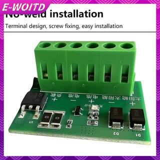 E-WOITD Bền DC6-45V Bảng mạch điều khiển LED 10A-20A hoàn toàn tự động BẬT TẮT Bảng đèn đường năng lượng mặt trời E-WOITD