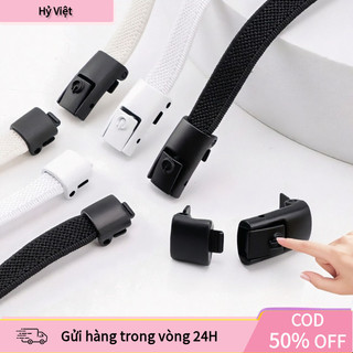 【Hỷ】Dây giày co giãn không buộc 1 đôi khóa kim loại chống gỉ, dùng cho cả gia đình, giúp giày vừa chân không cần buộc.