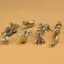 Ge Cổ Thu Nhỏ Động Vật Đồ Trang Trí Các Bức Tượng Vintage Đồng Mini Động Vật Tượng Để Bàn Đồ Trang Trí Nhà Phong Thủy Trang Trí Thủ Công n