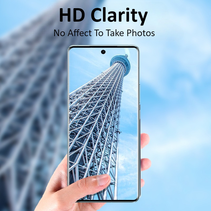 Dành cho bảo vệ ống kính máy ảnh Tecno Pova 7 Ultra 5G 3D cho TECNO Pova7 4G pova7ultra Vỏ bảo vệ mặt sau bằng kính cường lực trong suốt