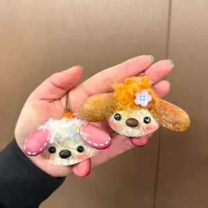 Phong Cách Bạo Lực Chắc Chắn Vỏ Chó Con Lưỡi Ra Túi Treo Hoạt Hình Treo Chữa Bệnh Series Âm Thanh Khu Vực Trị Liệu Vui Vẻ Dễ Thương 4.18