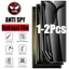 1-2 Miếng Dán Bảo Vệ Màn Hình Mờ Cho ZTE Blade V10 V30 V40 V41 V50 Design Vita Pro 4G 5G Chống Gián Điệp Riêng Tư Chống Ánh Sáng Xanh Hydrogel Film HD Phim Mềm