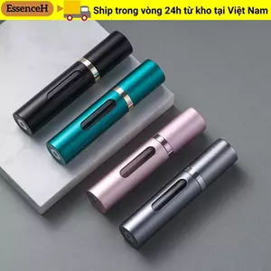 ESSENCEH 5 / 8ml Chai Nước Hoa, Có Xịt Mỹ Phẩm Mini, Chai Atomizer Thủy Tinh Di Động Du Lịch