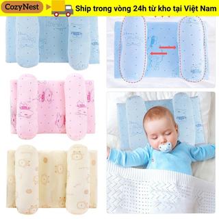 COZYNEST Gối Trẻ Sơ Sinh Bảo Vệ Cổ Gối Định Vị Sơ Sinh