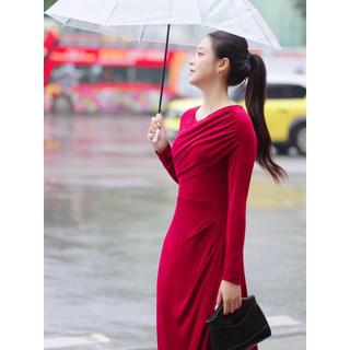Đầm thun LD395 dáng ôm dài tay dài mềm mại