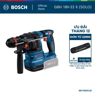 Máy Khoan Búa Pin Bosch GBH 18V-22 X (SOLO) | Mạnh Mẽ, Êm Ái & Hiệu Quả