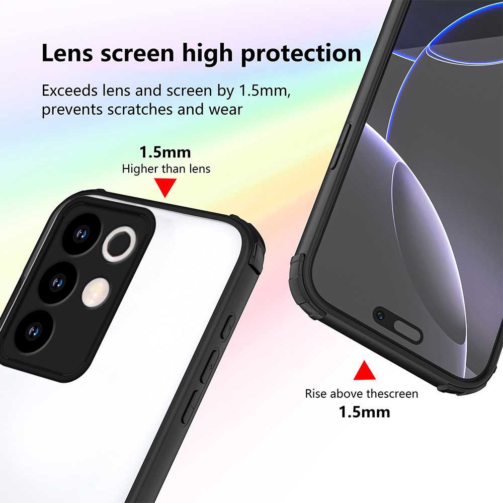 Ốp lưng Realme C85 5G Bảo vệ bốn góc Vỏ trong suốt cho Ốp điện thoại Realme C85 5G