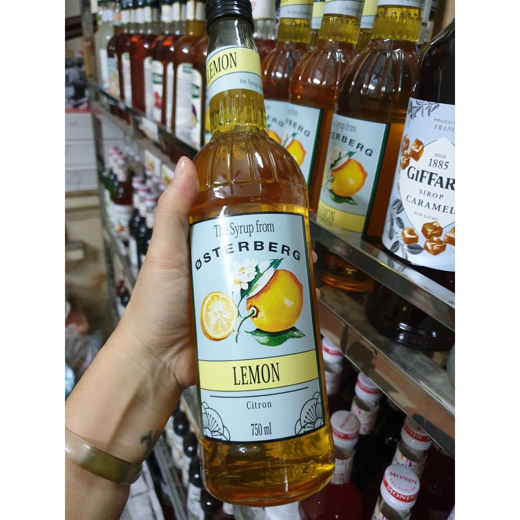 Siro Osterberg Nhiều Vị Chai 750ml, Hương Trái Cây Đậm Đà, Lựa Chọn Chuẩn Pha Chế