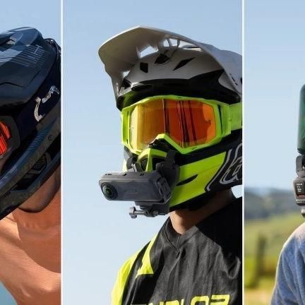 Insta360 Helmet Chin Mount 2.0 - Phụ Kiện Đầu Nối Ba Chấu Đa Năng Cho Nhiều Loại Giá Đỡ Máy Ảnh