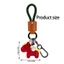 KIKIN Chất Lượng Chắc Chắn Da Tổng Hợp Ngựa Charm Móc Khóa Cho Cái Nhìn Tinh Tế
