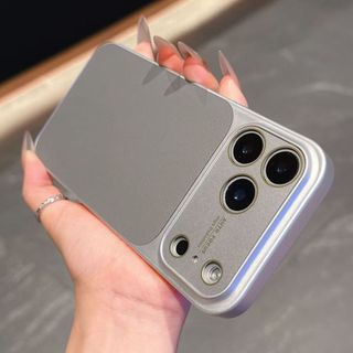 Ốp lưng doanh nhân da sang trọng 17 Pro Max Vỏ điện thoại cửa sổ lớn Thích hợp cho iPhone 17 11 12 13 14 15 16 Pro Max Vỏ chống sốc