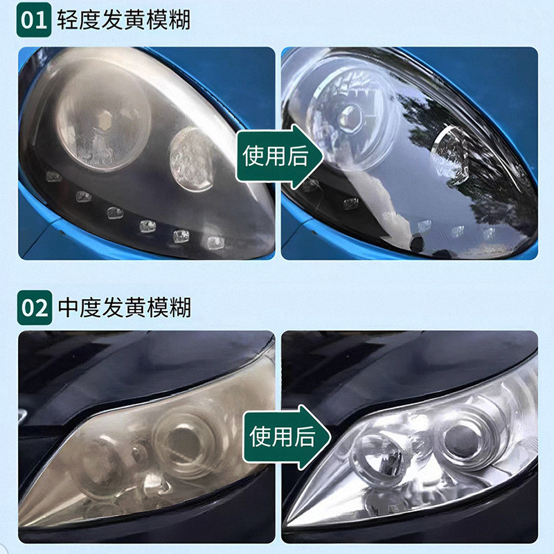 Đèn ô tô Sửa chữa tân trang Chất lỏng Không đánh bóng Chụp đèn Vàng Bộ lão hóa Đèn mạ pha lê Tân trang Chất đánh bóng ngực 2025.12.29