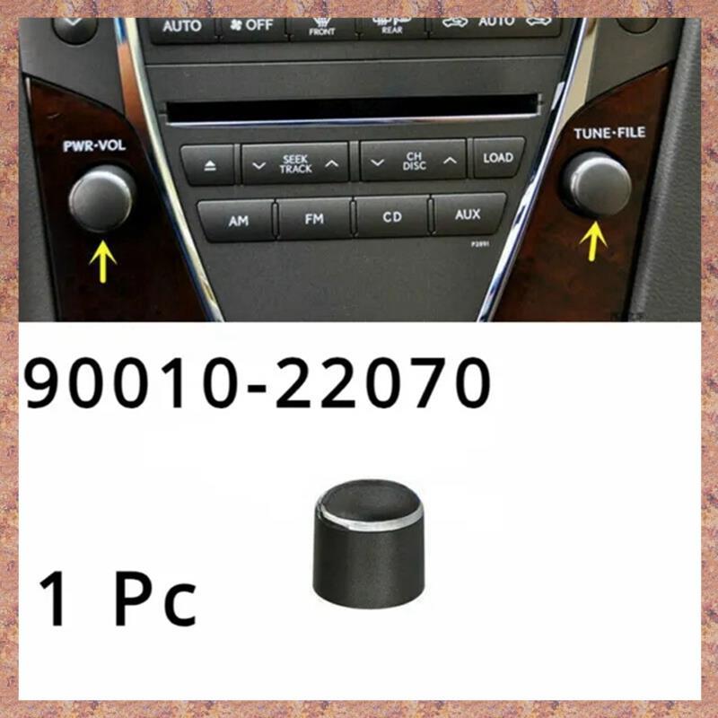 1 Cái 90010-22050 90010-22070 Nút Âm Lượng Núm Âm Thanh Thay Thế Màu Đen Ô Tô Tiếp Liệu Cho ES240 ES350 2006-2009 (R F C V)