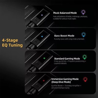 KZ AM02 TYPE-C TO 3.5 Tích Hợp Chức Năng Điều Chỉnh Âm Thanh Cấp Chuyên Nghiệp Và Bộ Khuếch Đại Tai Nghe Giải Mã Kỹ Thuật Số Di Động
