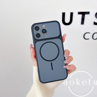 Ngay lập tức 17 màu da hút từ tính thích hợp cho vỏ điện thoại 17promax, iPhone 16pro mờ 2 trong 1 15 trọn gói silicone chống rơi 14 / 13 vỏ bảo vệ