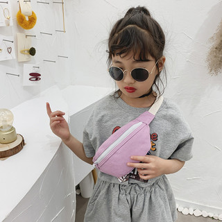 Túi thắt lưng trẻ em Túi du lịch ngoài trời bằng vải Polyester nhẹ có dây đeo có thể điều chỉnh Gói ngực đeo chéo cho bé trai và bé gái