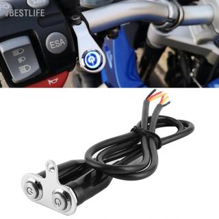 VBESTLIFE Công tắc tay cầm xe máy 12V Nút nhấn đèn LED điều chỉnh đèn LED (1xSwitch)