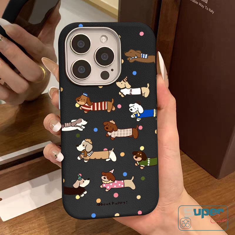 Ốp Lưng Cho Oppo Reno 14F 12F 14 13 12 10 12 Pro 8 7 8T 6 4F 5 5F A94 F19Pro 7Z 8Z Cool Xúc Xích Dog Fashion Show Pattern bảo vệ điện thoại