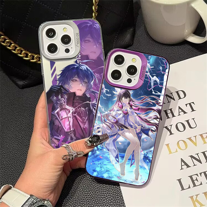 Game Genshin Impact Flins Columbina Vỏ Điện Thoại Cho IPhone 11 12 13 Pro Max 7 + 8 + 8 7 6 6S Plus SE 2022 Vỏ Thương Hiệu Xu Hướng Chống Sốc