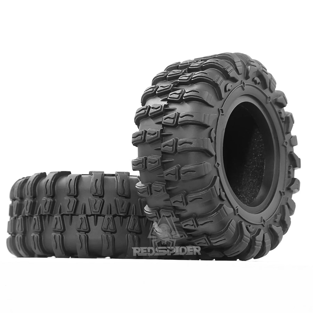 4 1.3inch Lốp 65x26mm 1 / 24 Rc Xe Tải Bánh Xích Xe Tải Cho Fms Fcx24 Trục Scx24 Axi00001 Axi00002 Đấu Sĩ 1 / 18 Traxxas Trx4m
