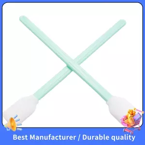 Bộ 50 Miếng Bọt Biển Làm Sạch Đầu Bụi Swab Ống Kính Máy Ảnh Máy In Phun Swabs