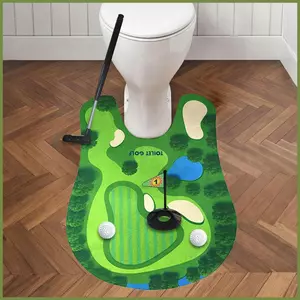 Mini Golf Nhỏ Giúp Phun Trào Tiếng Cười trong Phòng Tắm - Quà Tặng Thú Vị cho Nam Giới