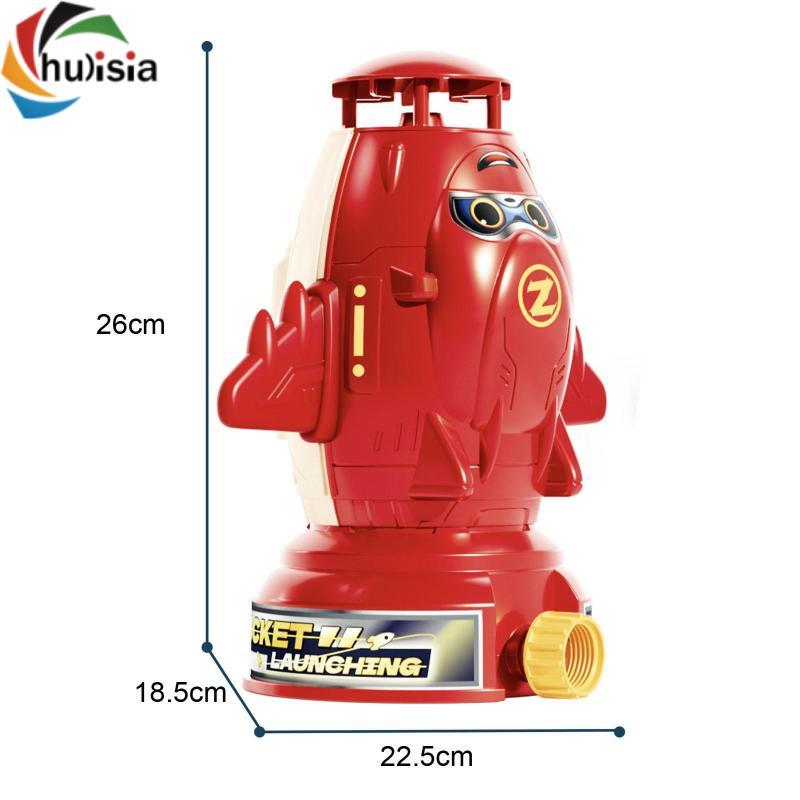 Chalisia Rocket Đồ Chơi Tưới Nước Ngoài Trời Xịt Nước Mùa Hè Giáo Dục Bể Bơi Đảng Kiểm Soát Áp Suất Cho Tuổi 3+