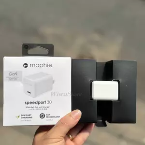 Củ sạc siêu nhanh 30W PD 3.0 chân gập gọn cổng Type - C cho nhiều thiết bị iPhone, iPad, MacAir. Chính hãng Mophie