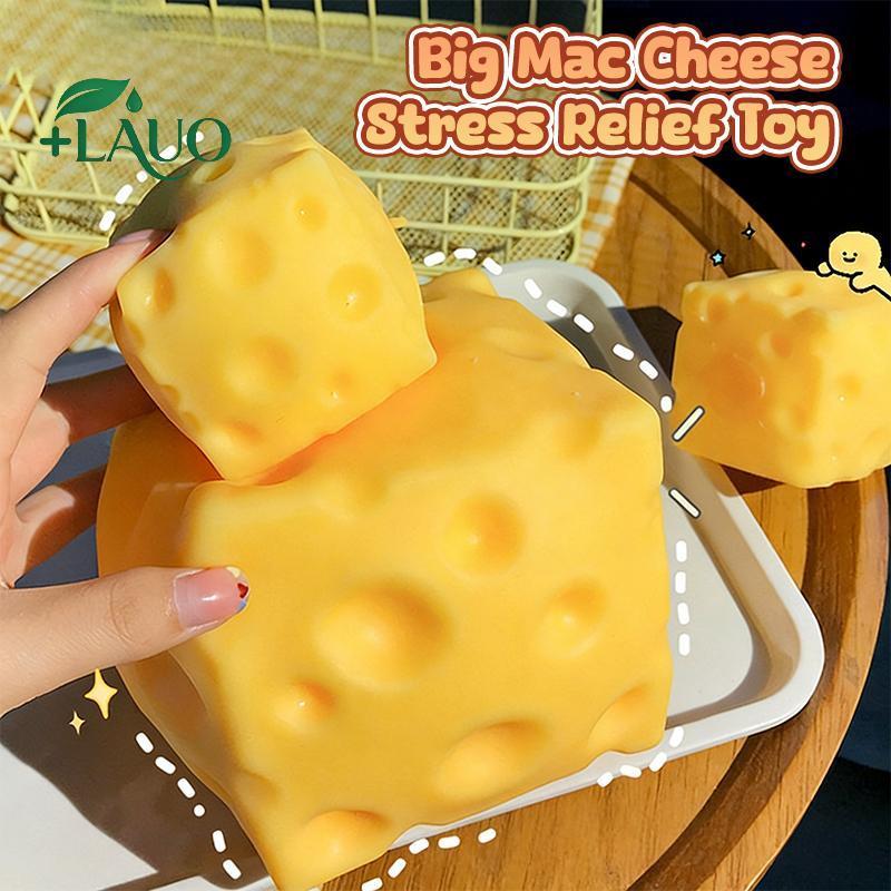 Springevenstar Hình Phô Mai Bóp Đồ Chơi Cực Lớn Co Giãn Fidget Squishy Phô Mai Giảm Căng Thẳng Đồ Chơi Cho Trẻ Em Quà Tặng Văn Phòng Tại Nhà Sử Dụng Springevenstar