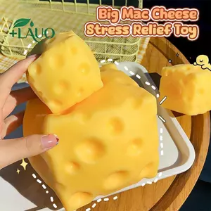 Springevenstar Hình Phô Mai Bóp Đồ Chơi Cực Lớn Co Giãn Fidget Squishy Phô Mai Giảm Căng Thẳng Đồ Chơi Cho Trẻ Em Quà Tặng Văn Phòng Tại Nhà Sử Dụng Springevenstar