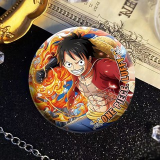 Huy hiệu và trâm cài cosplay One Piece (Luffy, Ace, Sabo, Zoro), phụ kiện thời trang, quà tặng bộ sưu tập