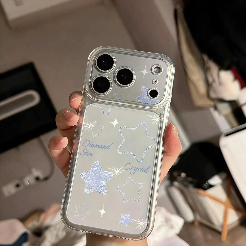 Star Mans Flash Drill cho 16 trường hợp iPhone 17Air Space Case 14/13/11Pro