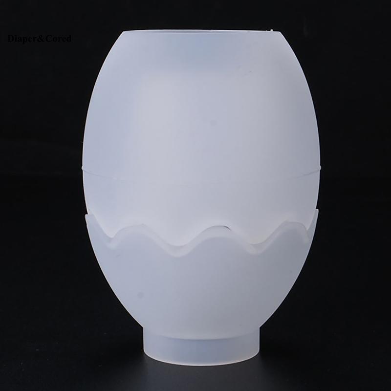 DIAPER & CORED Trứng Hình Nến Khuôn Silicon Có Nắp, Hộp Bảo Quản, Khuôn Làm Thủ Công YTH