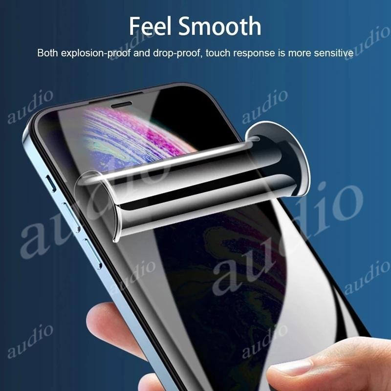 Nubia Neo 5 GT 5G 2in1 Ống kính phía trước Phim Hydrogel chống gián điệp cho ZTE Nubia Neo 5 GT 5G Bảo vệ màn hình riêng tư hoàn toàn mềm mại cho UBIA NEO 5 GT Neo5GT 5G Ống kính máy ảnh Kính trước chống gián điệp