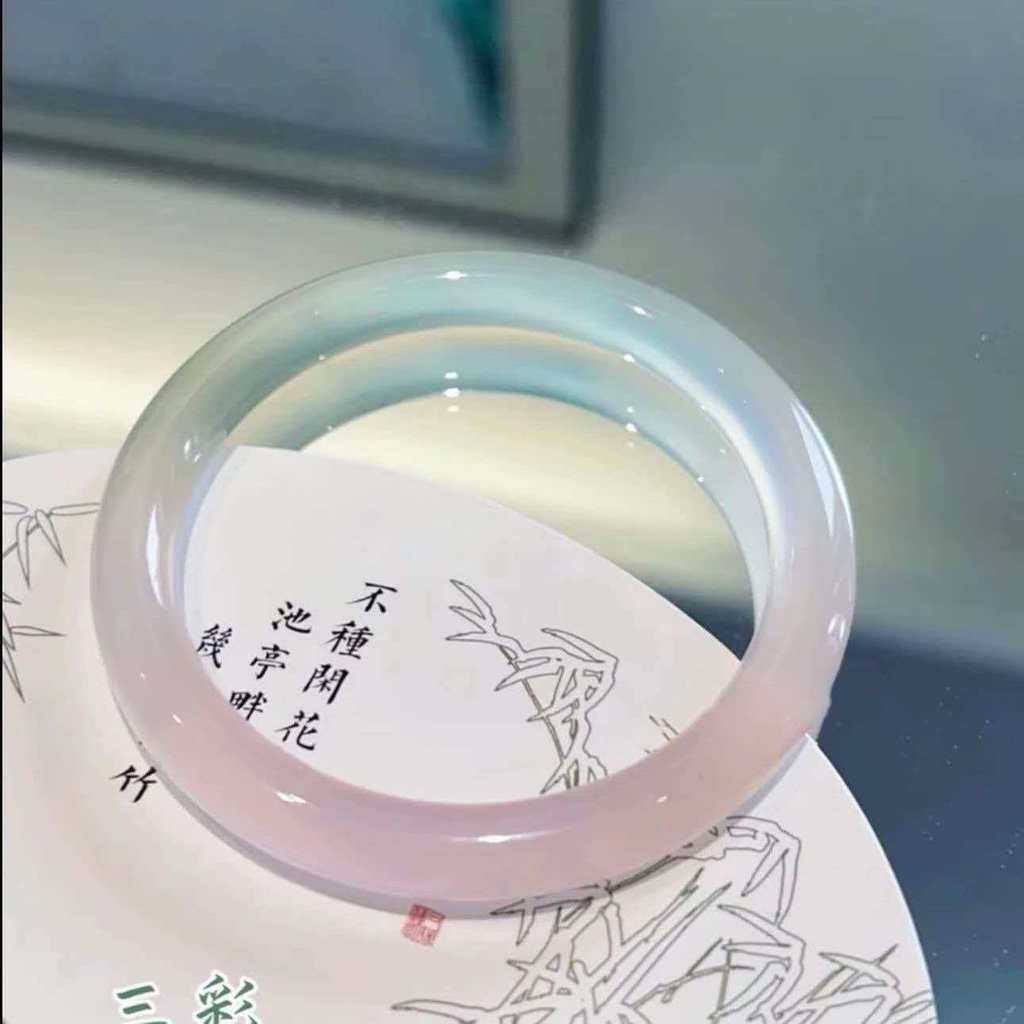 Vòng tay màu Gradient đá mắt mèo tinh tế